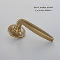 Maine Lever Handle on Covered Rose