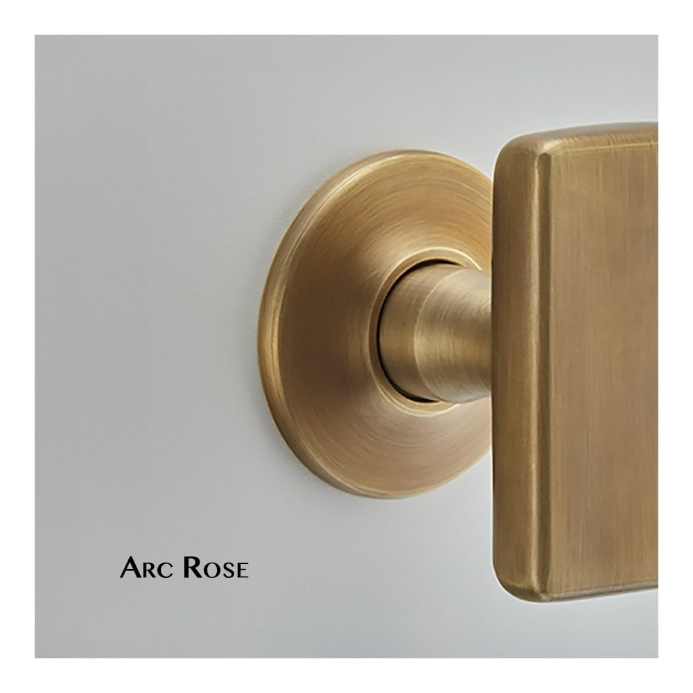 Capital Door Knob on a Covered Rose