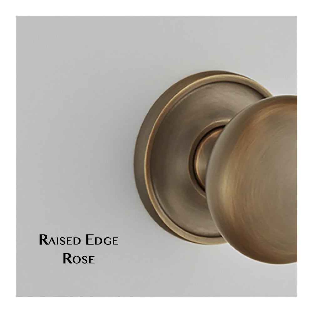 Capital Door Knob on a Covered Rose