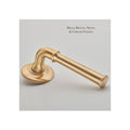 Grace Lever Handle on a Covered Rose