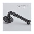 Impulse Lever Handle on a Covered Rose