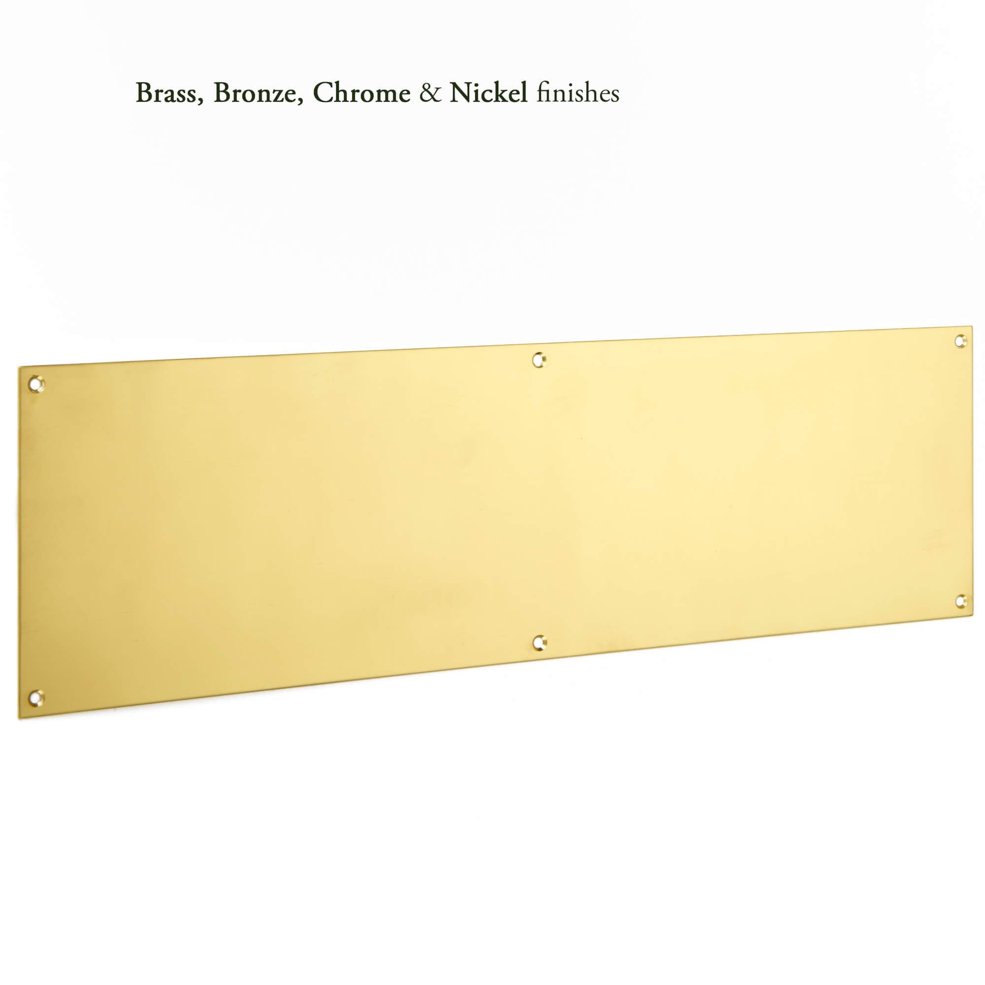 Plain Kick Plate