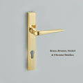 Celeste Multipoint Lever on Pillow Backplate