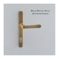 Garde Multipoint Lever on Arch Backplate