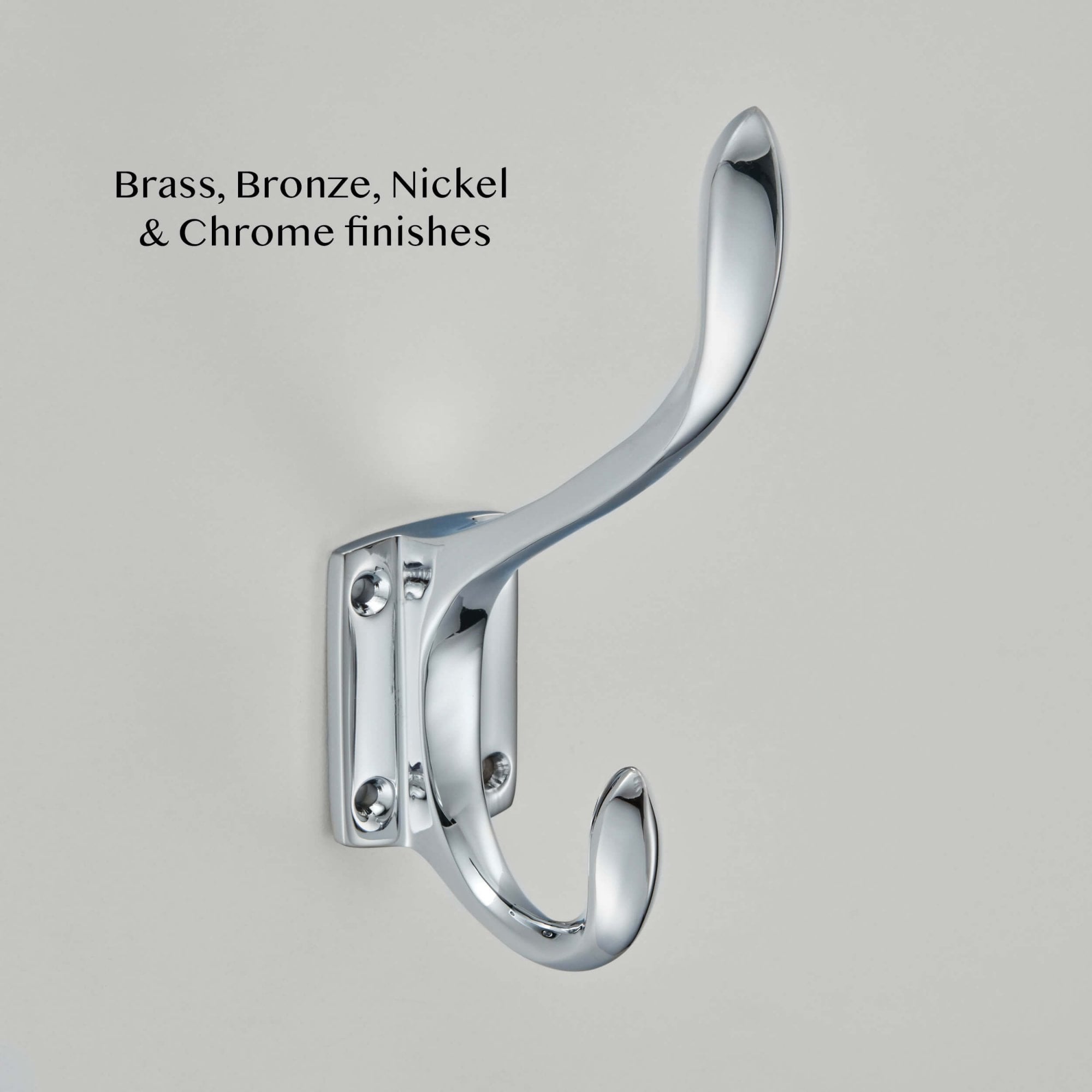 Bevelled Edge Hat and Coat Hook