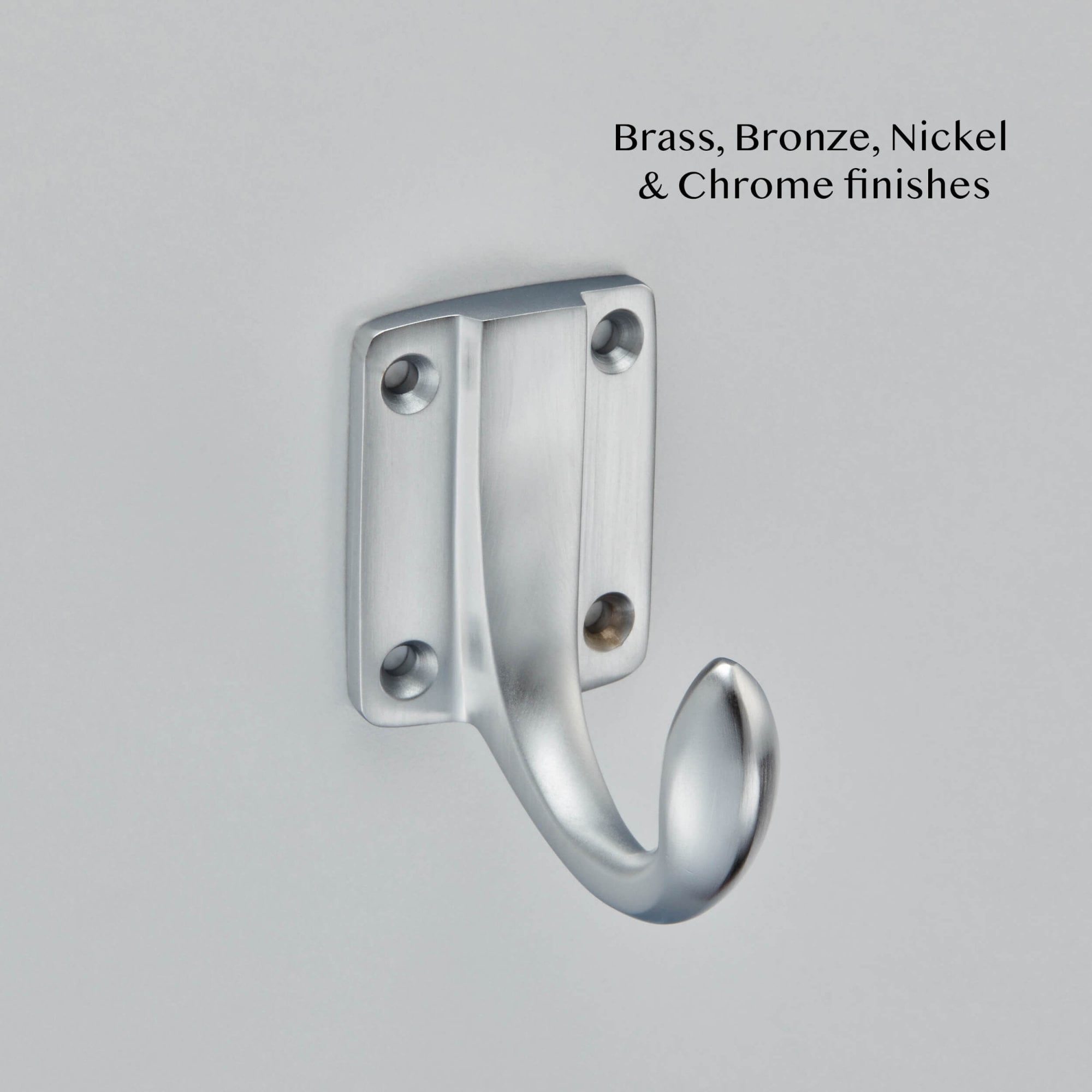 Bevelled Edge Wardrobe Hook