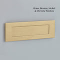 Flush Letter Plate