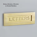 Engraved Letter Plate