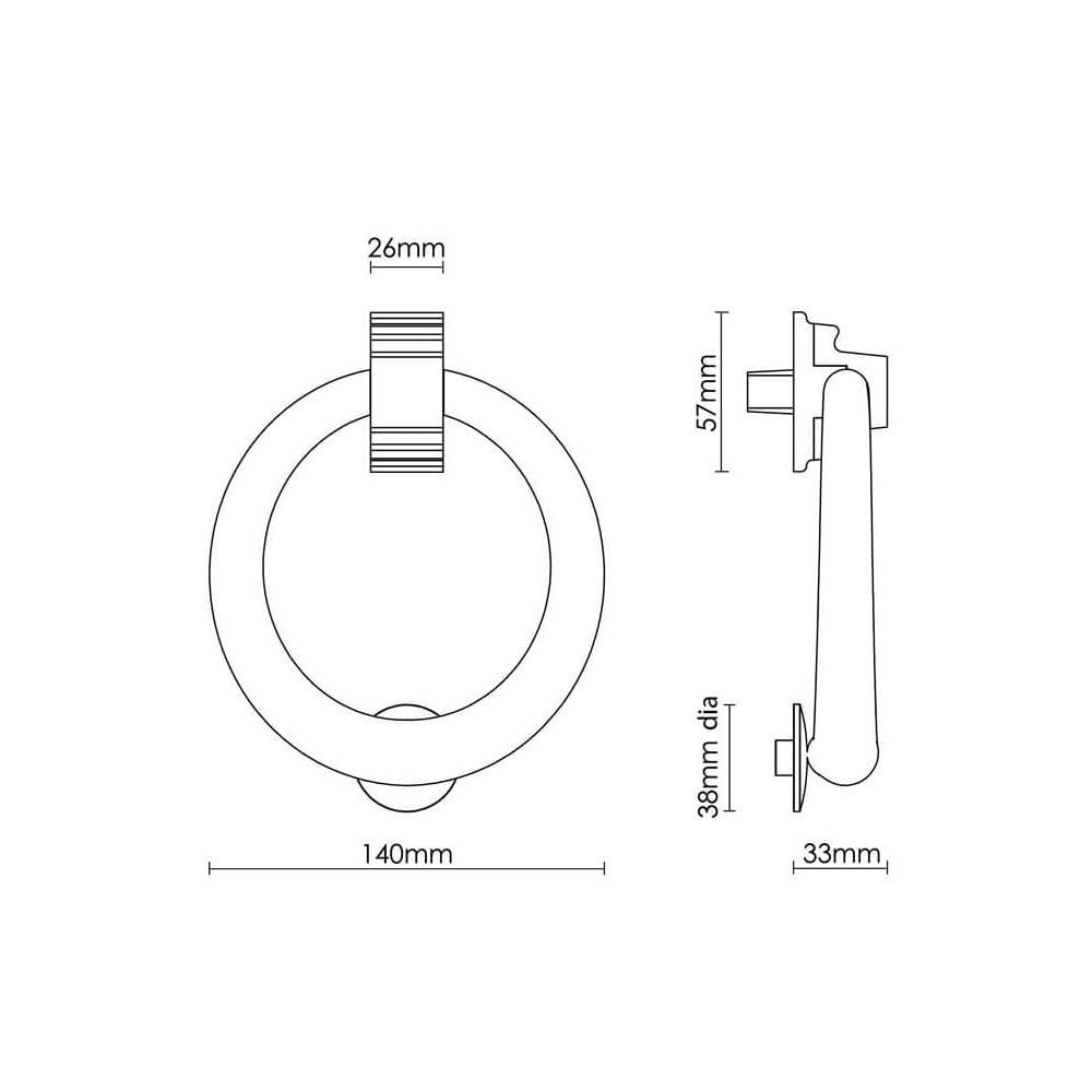 Large Ring Door Knocker