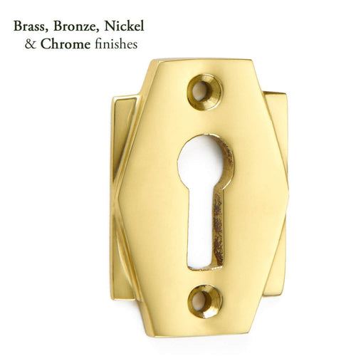 Art Deco Escutcheon