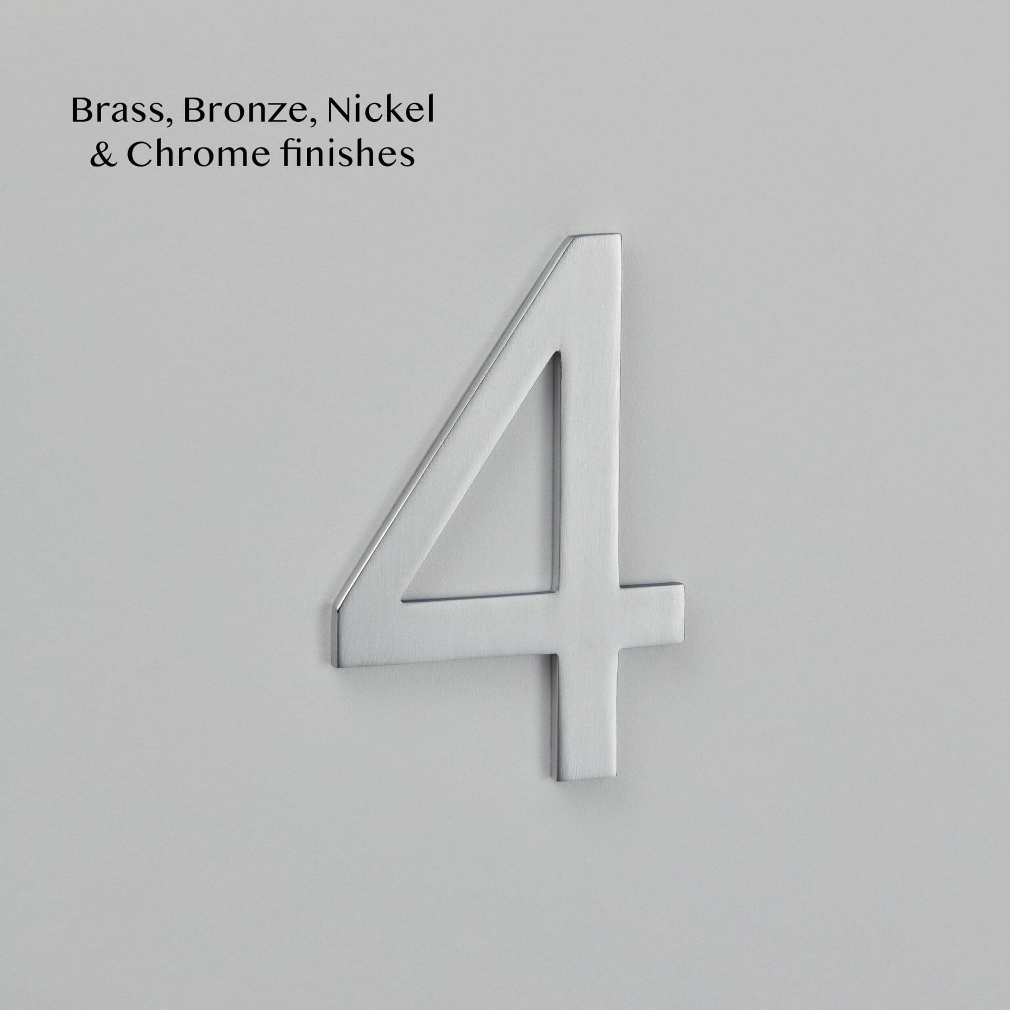 Arial Font Numerals