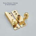 Reeded Sash Fastener