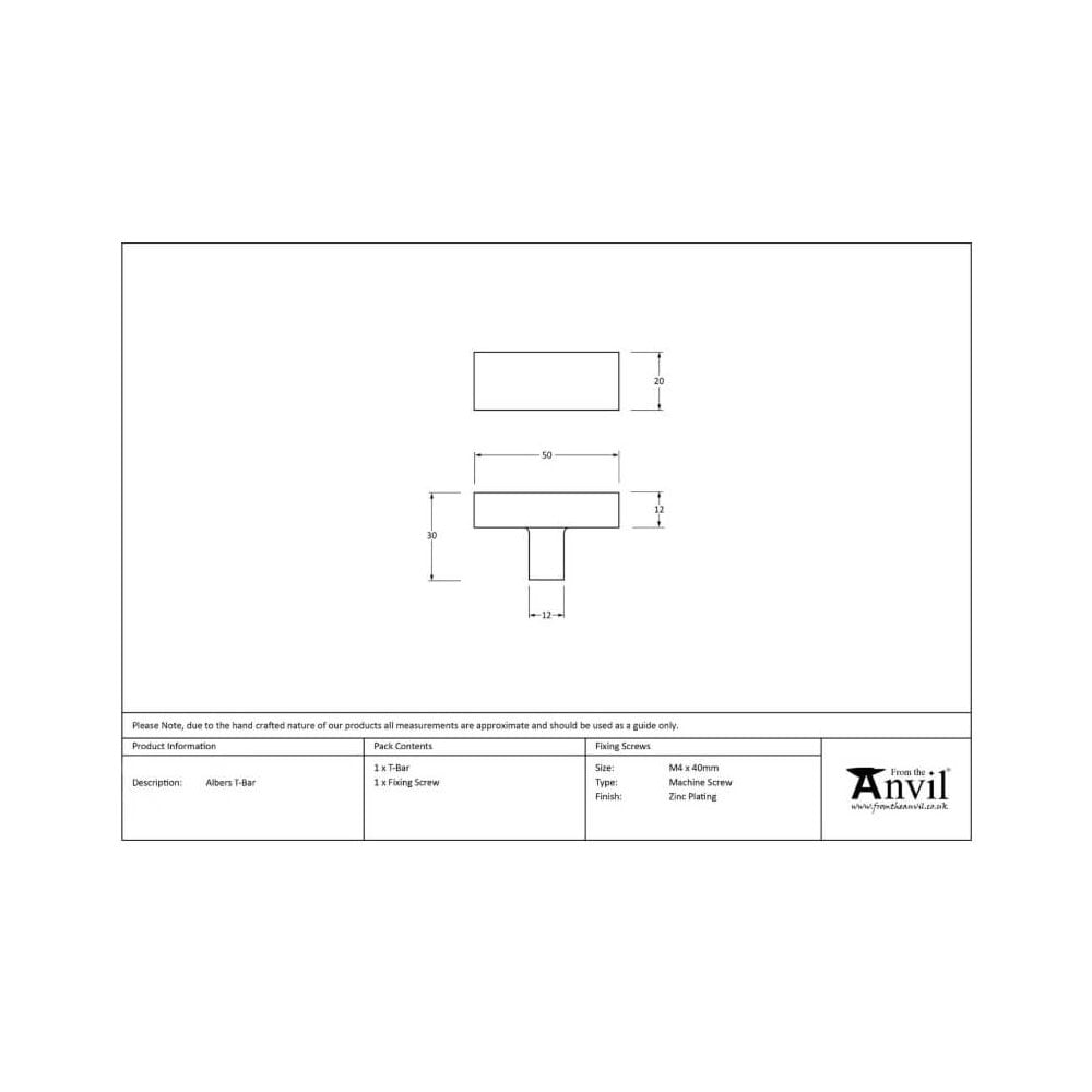 Albers T Bar