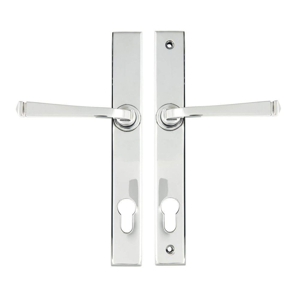 Avon Polished Chrome Espagnolette Lock Set