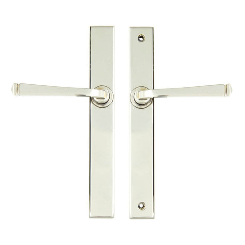 Avon Polished Nickel Espagnolette Lock Set