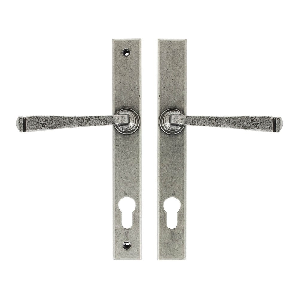Avon Pewter Espagnolette Lock Set