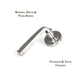 Marine Stainless Avon Lever on Rose Set
