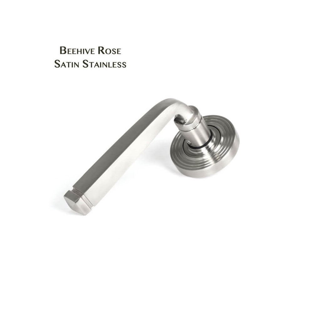 Marine Stainless Avon Lever on Rose Set