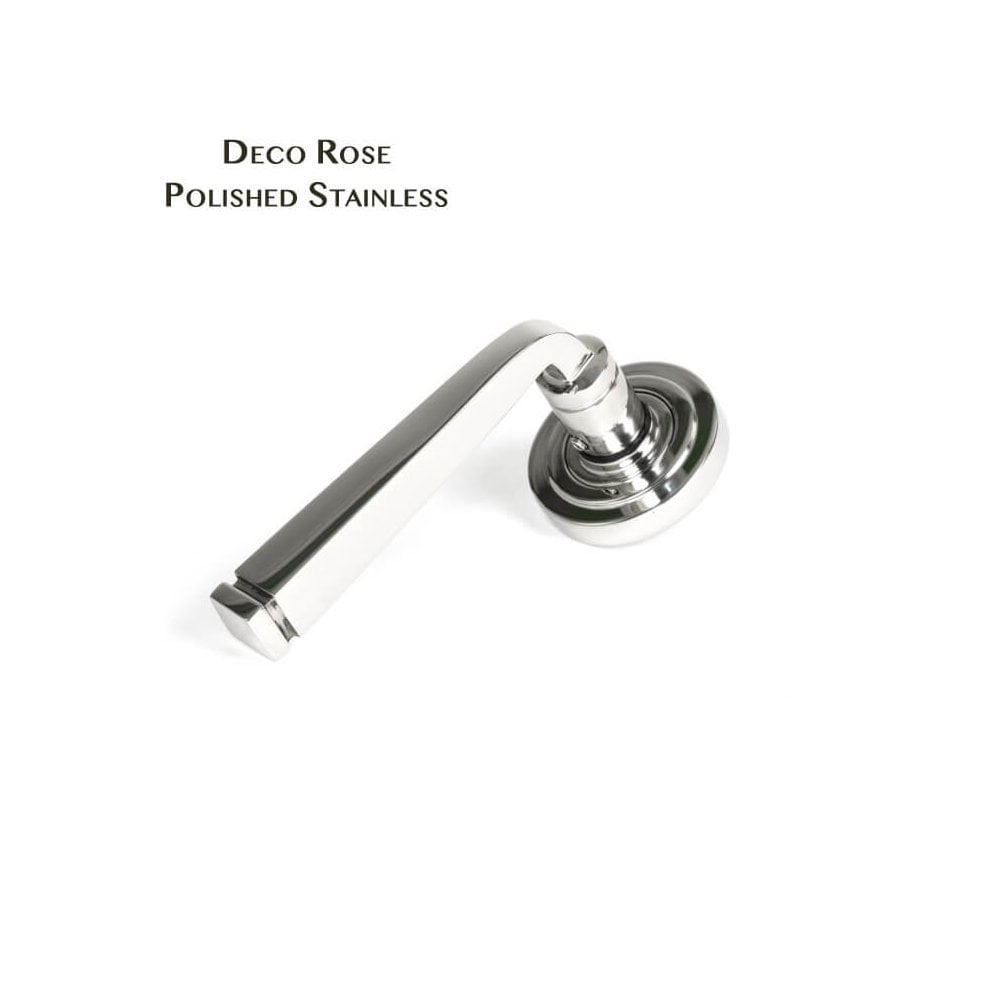 Marine Stainless Avon Lever on Rose Set