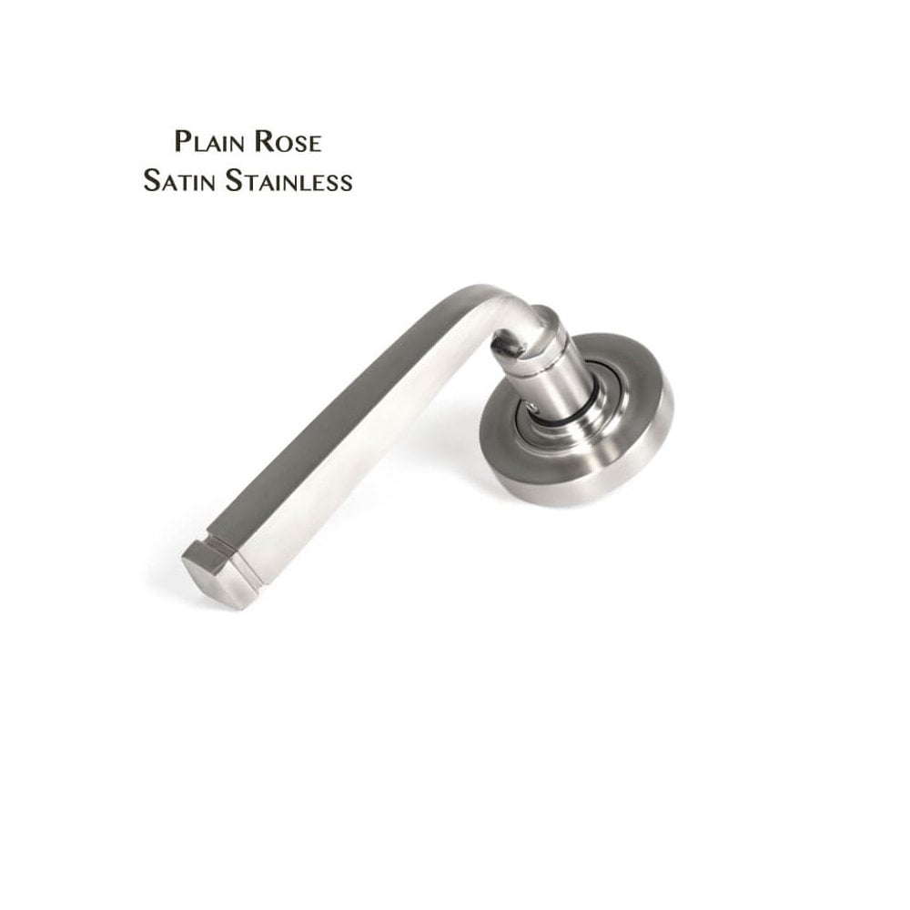 Marine Stainless Avon Lever on Rose Set
