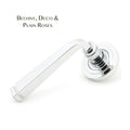 Polished Chrome Avon Lever on Rose Set
