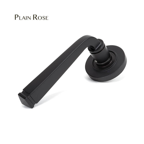 Aged Bronze Avon Lever on Rose Set