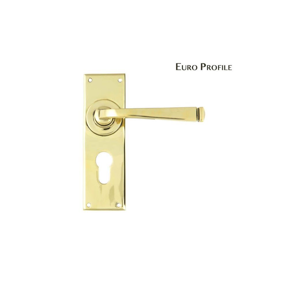 Aged Brass Avon Lever Handles