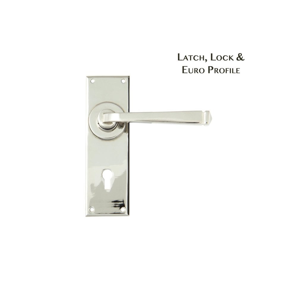 Polished Nickel Avon Lever Handles