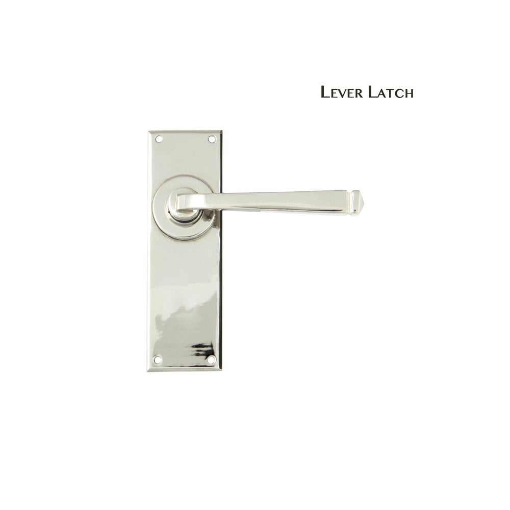 Polished Nickel Avon Lever Handles