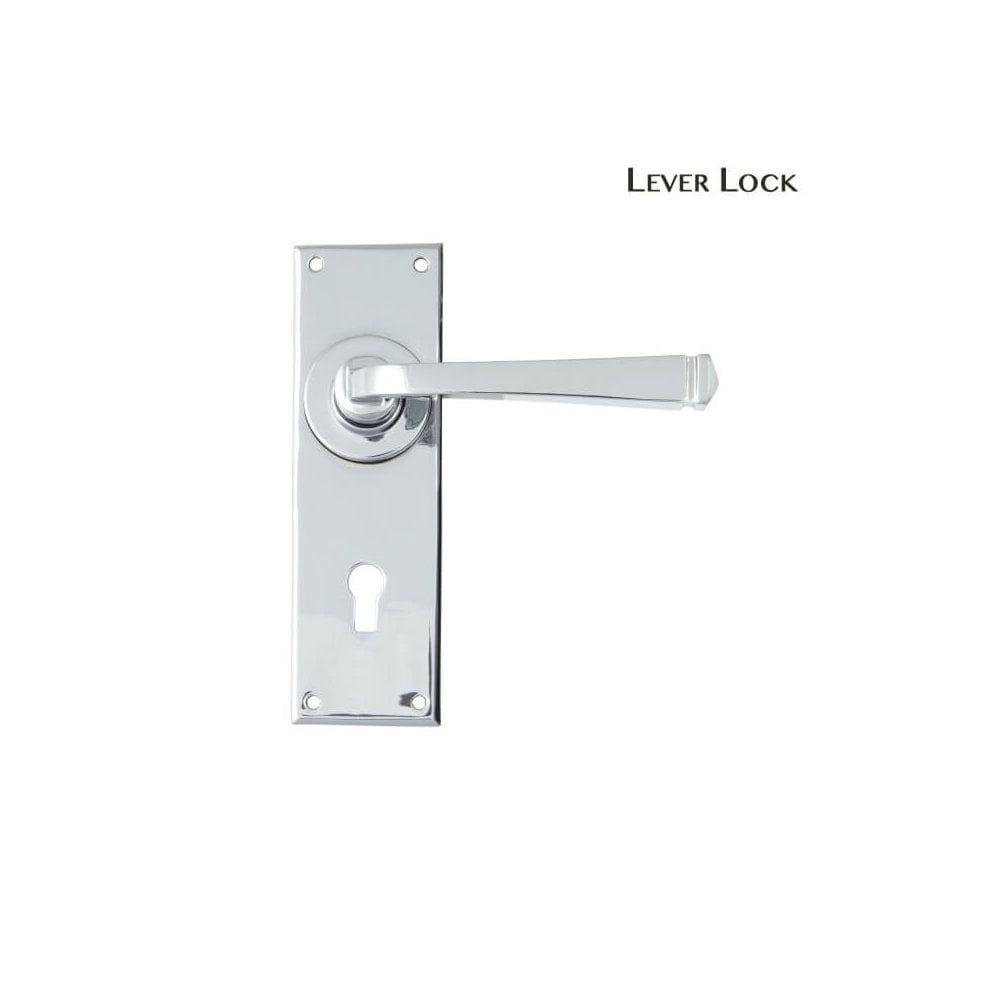 Polished Chrome Avon Lever Handles