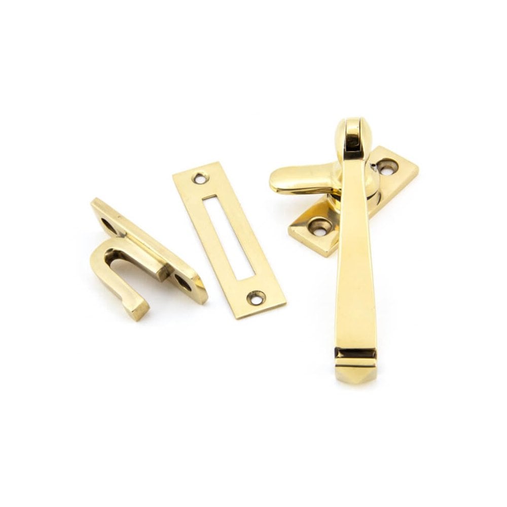 Aged Brass Avon Locking Casement Fastener