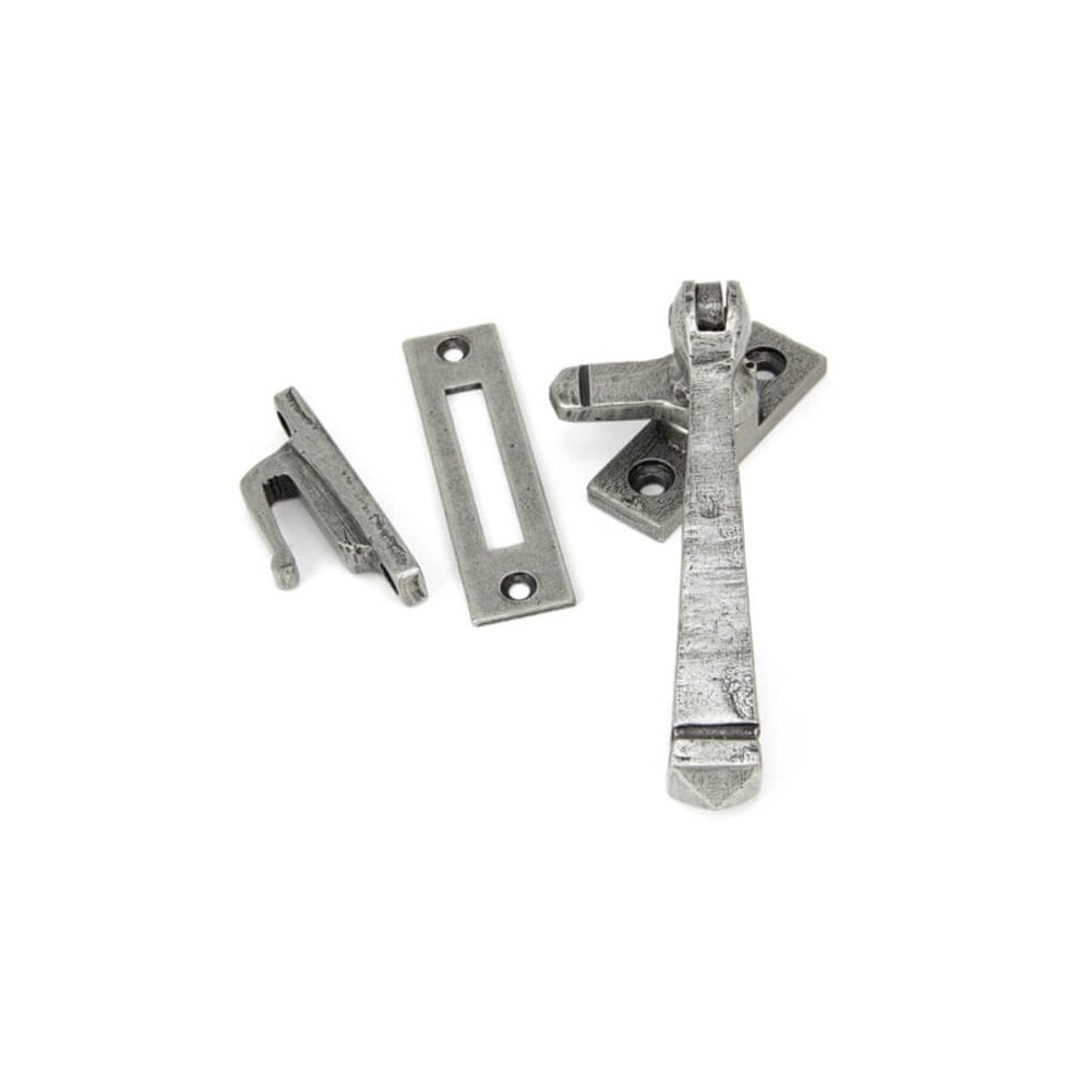 Pewter Avon Locking Casement Fastener