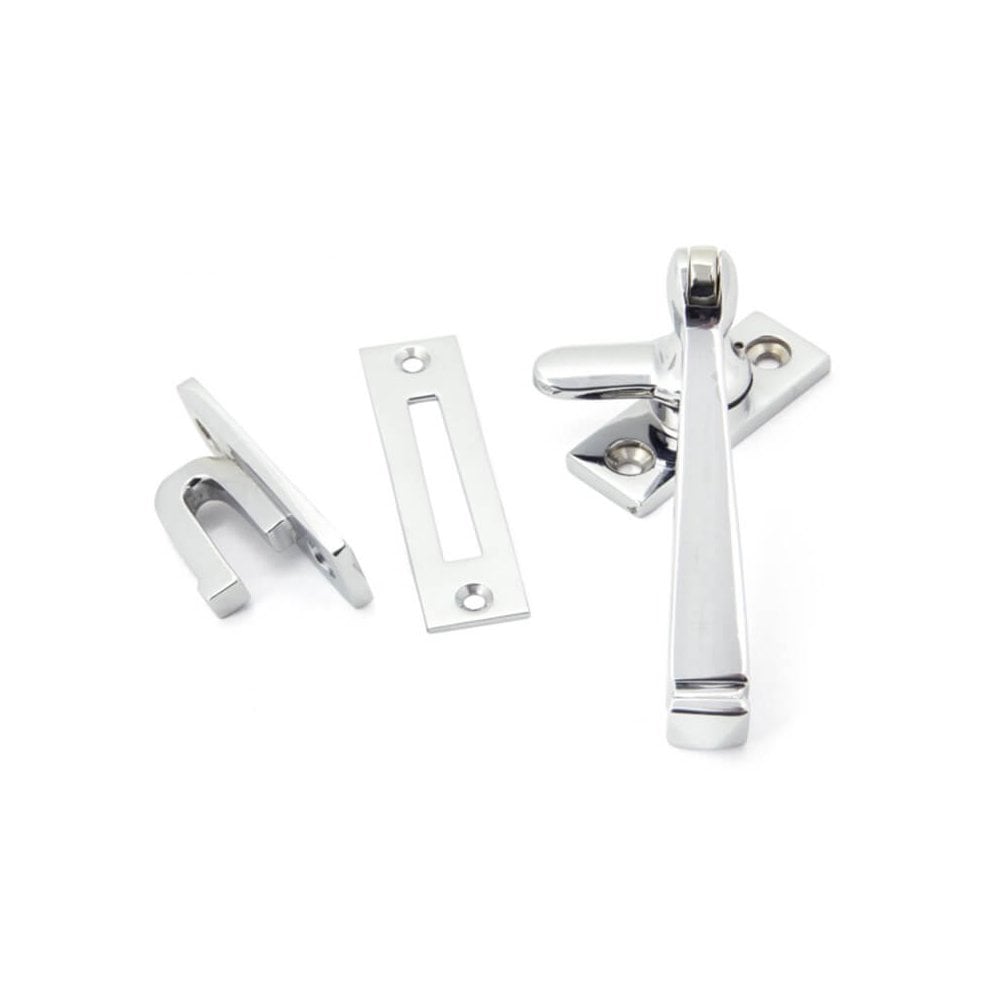 Polished Chrome Avon Locking Casement Fastener