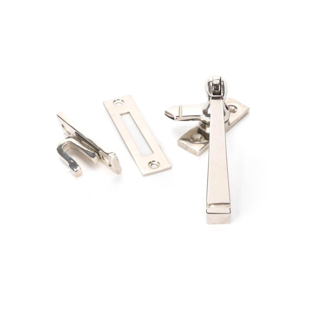 Polished Nickel Avon Locking Casement Fastener