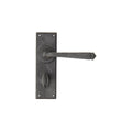 External Beeswax Avon Bathroom Lever Handles