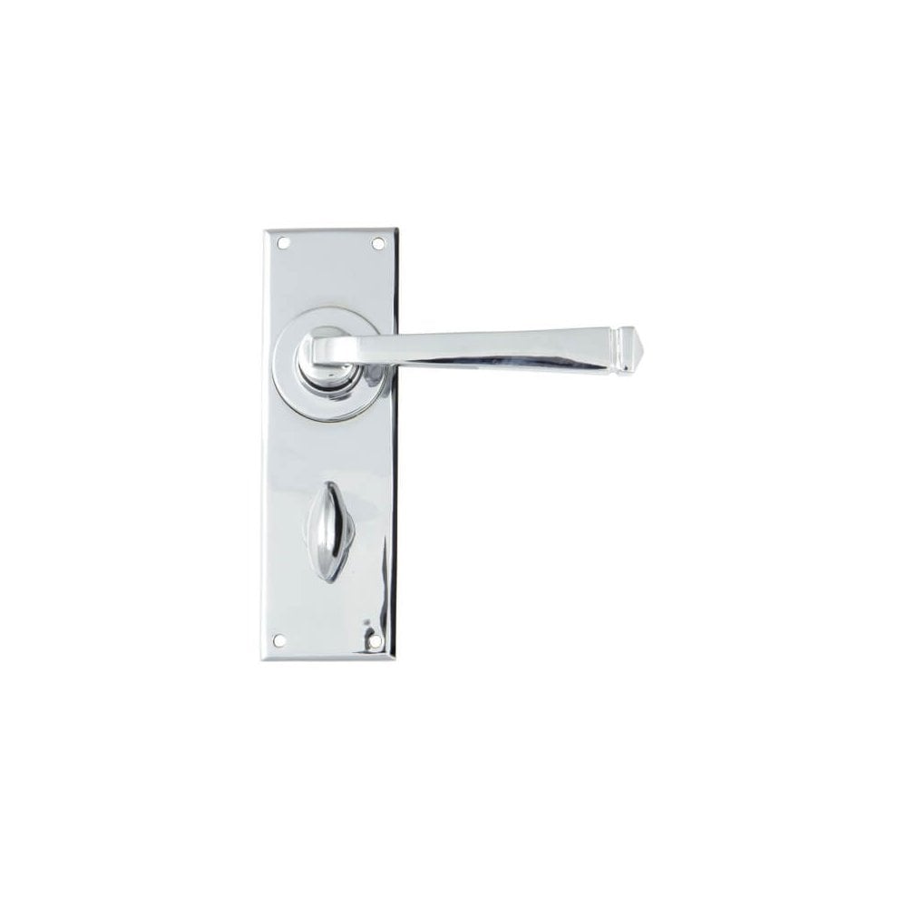 Polished Chrome Avon Bathroom Lever Handles