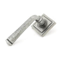 Pewter Avon Lever on Square Rose Set