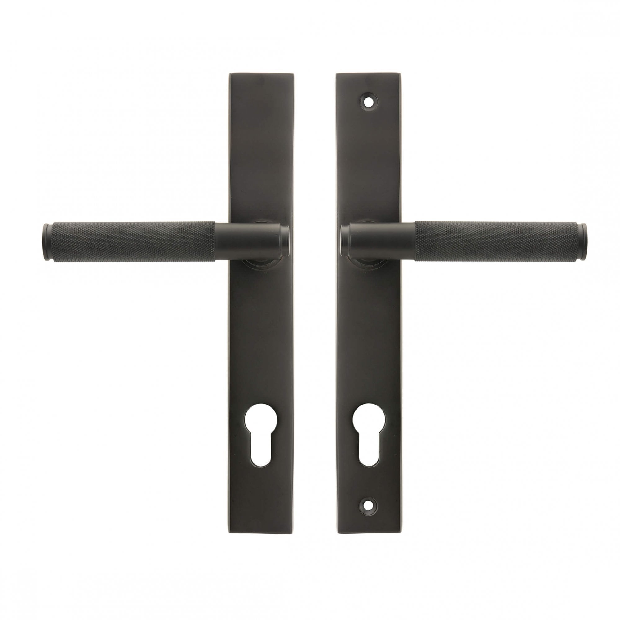 Brompton Aged Bronze Slimline Espagnolette Lock Set