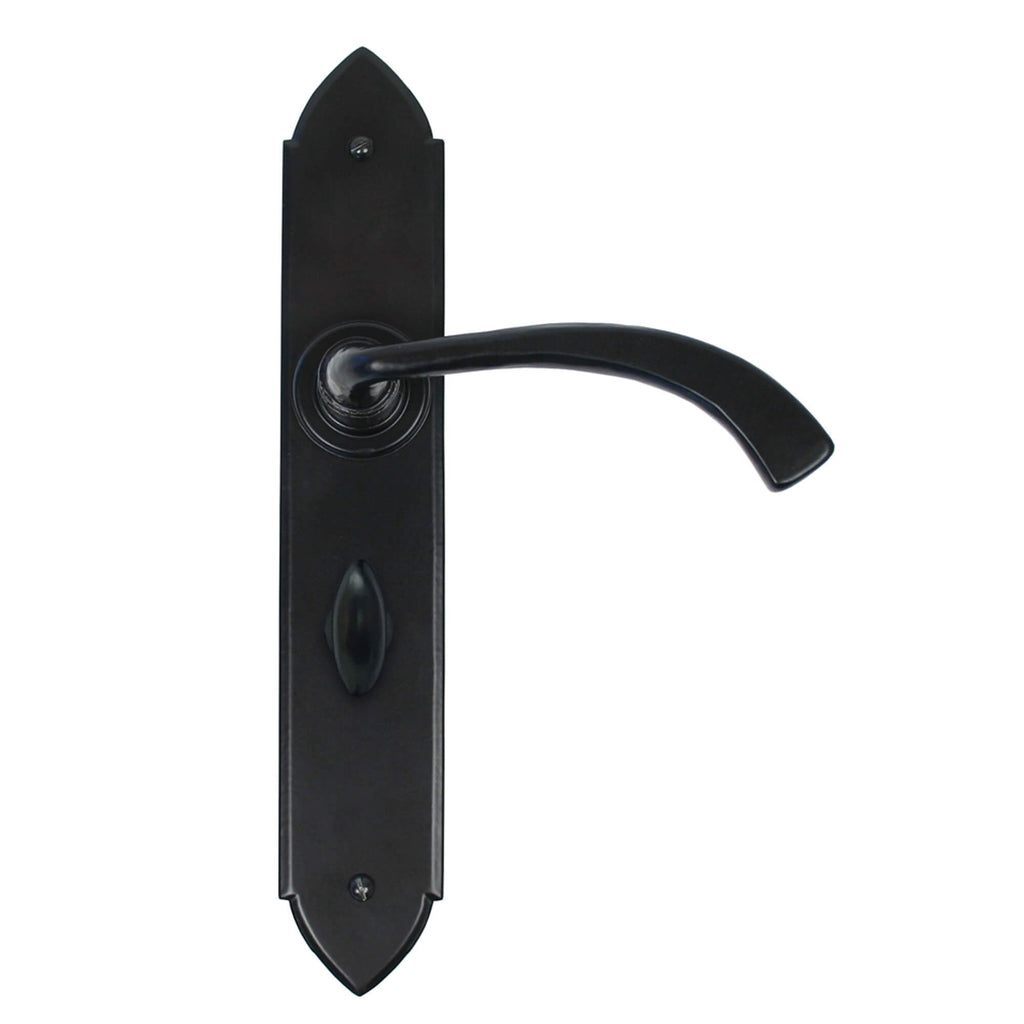 Gothic Curved Lever Range - Black or Pewter