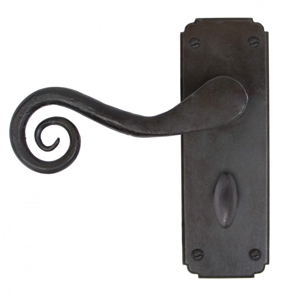 Beeswax Monkey Tail Levers on Backplate