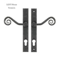External Beeswax Monkey Tail Espagnolette Lock Set