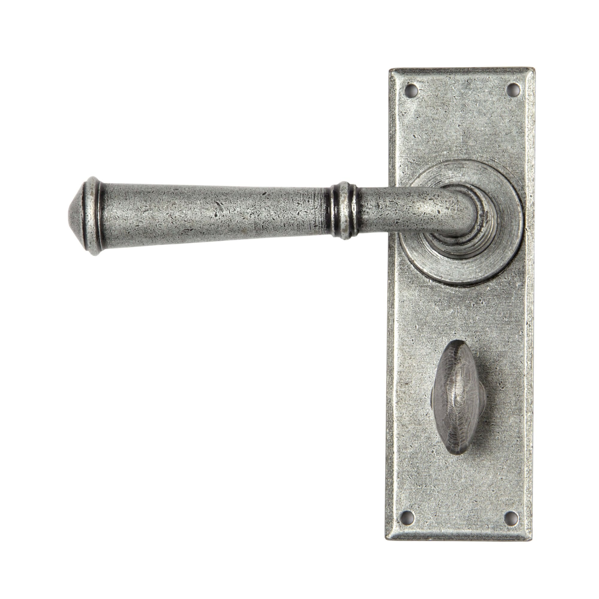 Pewter Regency Lever Handles