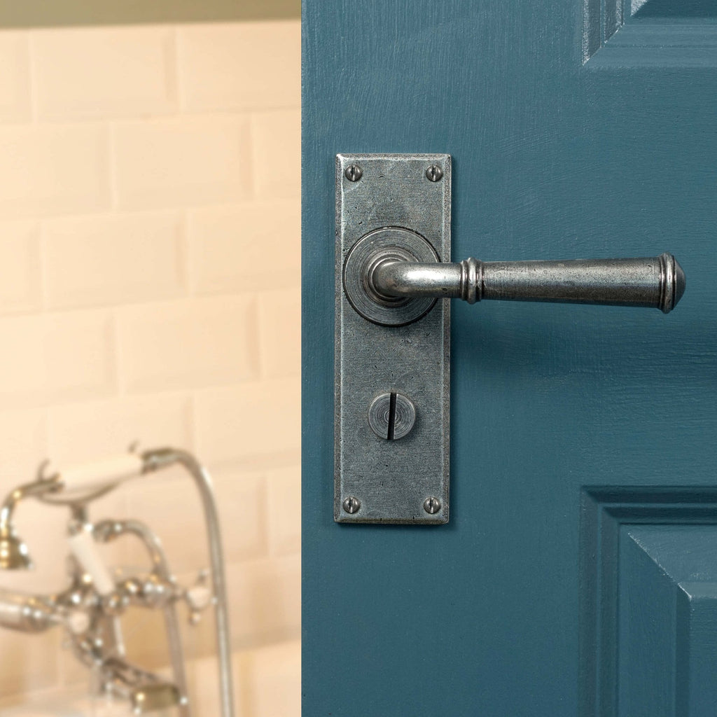 Pewter Regency Lever Handles