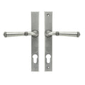 Pewter Regency Slimline Espagnolette Lock Set