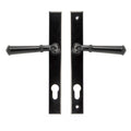 Black Regency Espagnolette Lock Set
