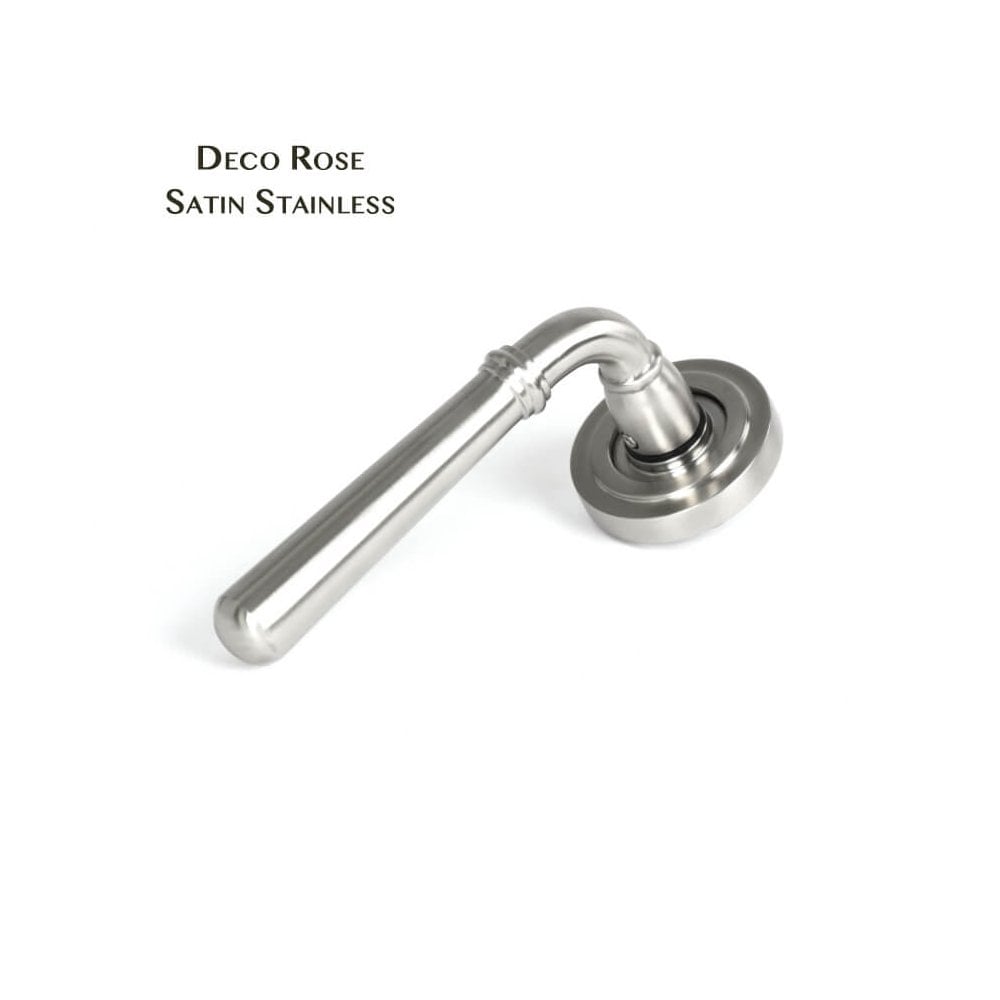 Newbury Marine Stainless Steel Lever on Covered Rose