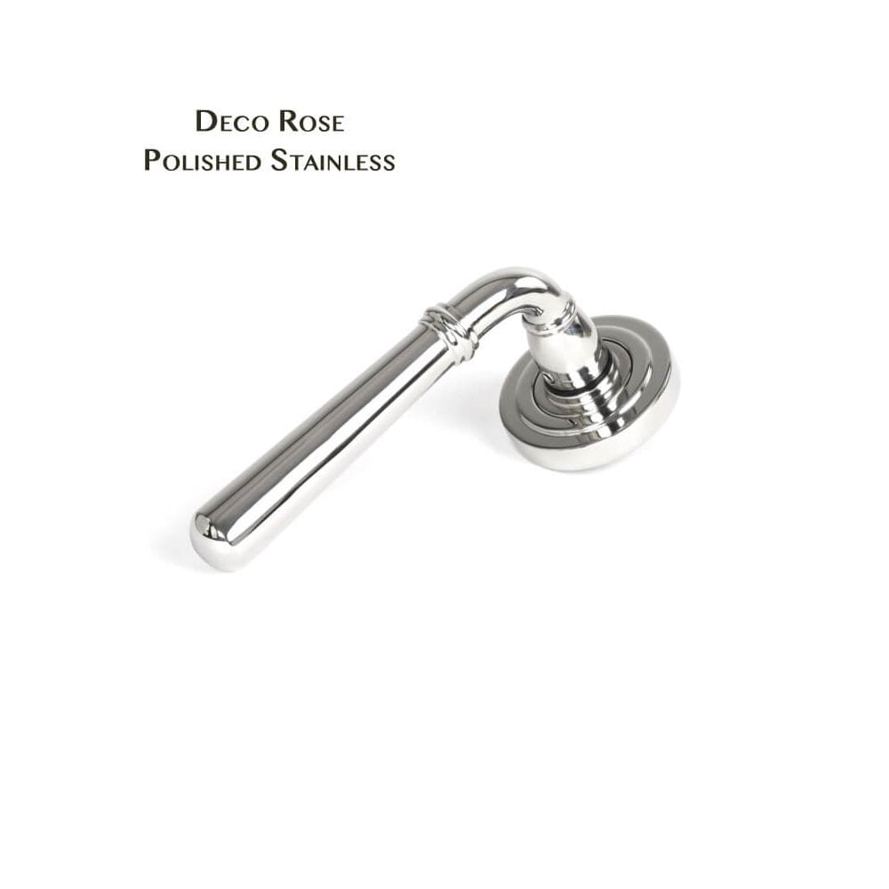 Newbury Marine Stainless Steel Lever on Covered Rose