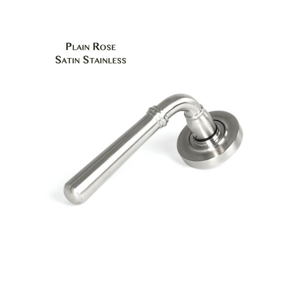 Newbury Marine Stainless Steel Lever on Covered Rose
