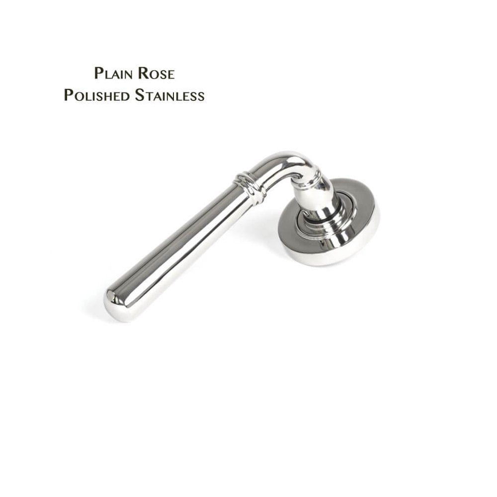 Newbury Marine Stainless Steel Lever on Covered Rose