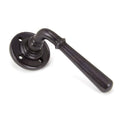 Newbury Aged Bronze Lever Set